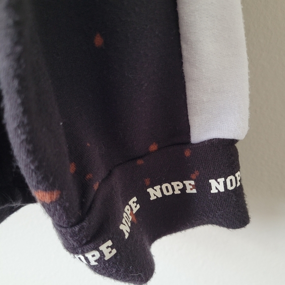 "NOPE" ROSE HOODIE WOMEN'S XXXL (JUNIOR FIT) NO BOUNDARIES - Picture 3 of 9